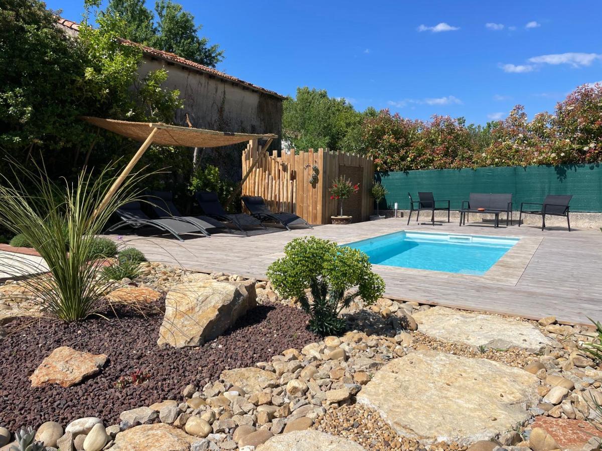 Vila Mas Provencale Jardin Piscine Saint-Cyr-sur-Mer Exteriér fotografie