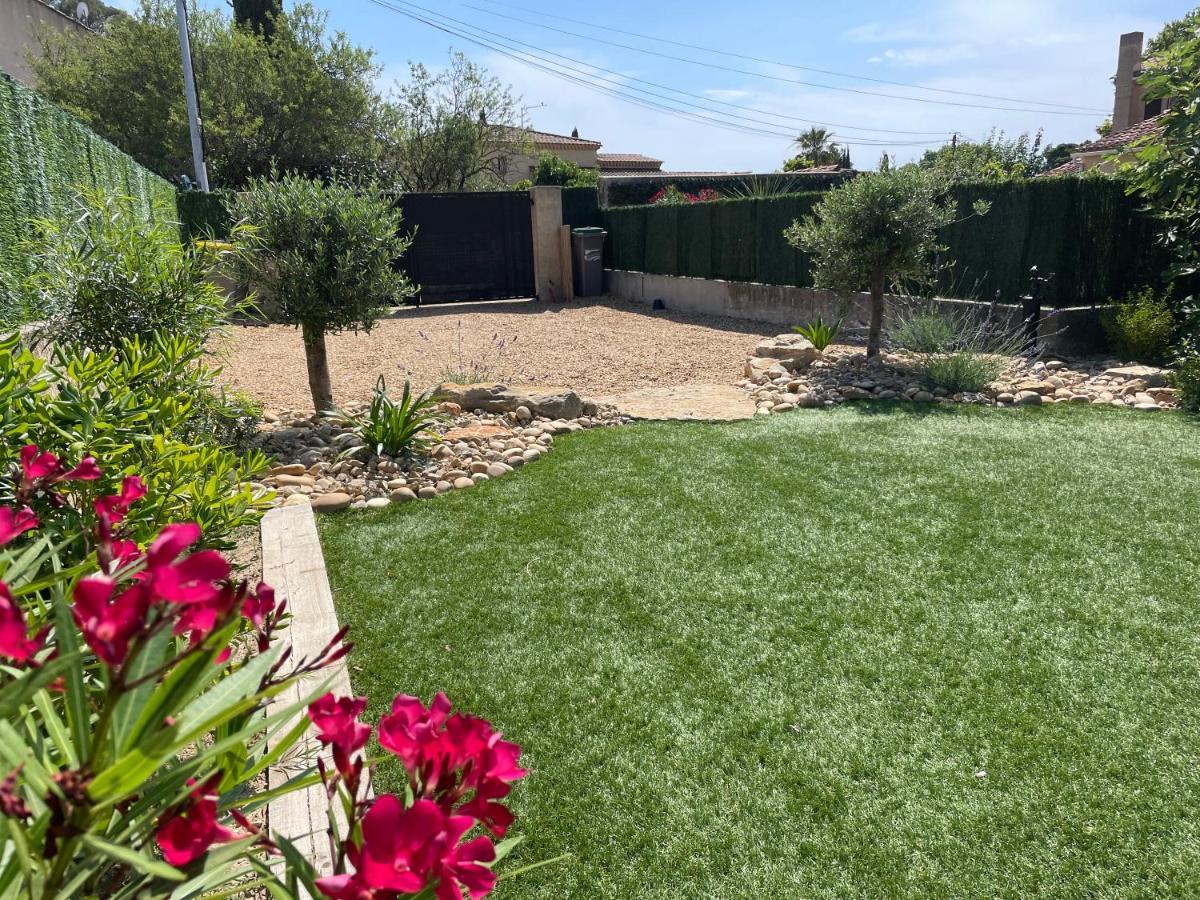 Vila Mas Provencale Jardin Piscine Saint-Cyr-sur-Mer Exteriér fotografie
